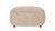 Norris Fotpall Anna #2 Ljusbeige 89x89x43 Cm