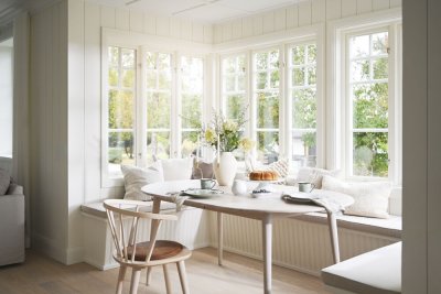 Tyler Matbord Ovalt 170/210 Vitpigmenterad Ek