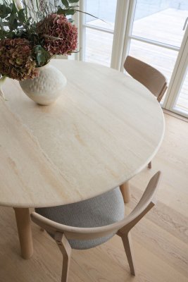 Taransay matbord Ø125