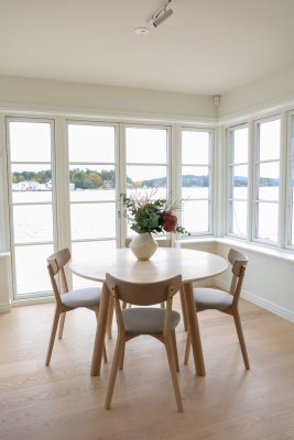 Taransay matbord Ø125