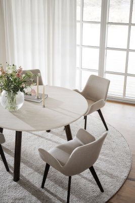 Taransay matbord Ø125