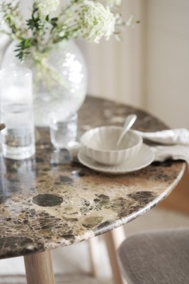 Taransay matbord Ø125