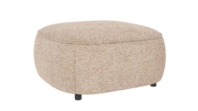 Norris Fotpall Anna #2 Ljusbeige 89x89x43 Cm