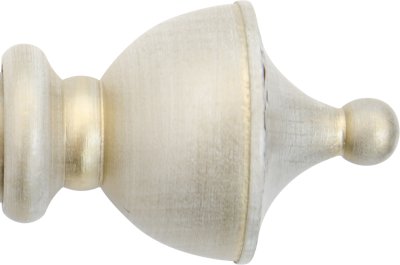 Ändknopp Ludwig Guld 35 mm