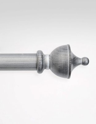 Ändknopp Ludwig Silver 35 mm