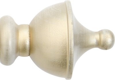 Ändknopp Ludwig Guld 28 mm