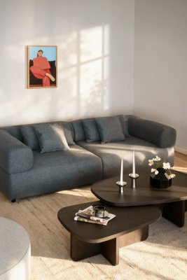 Billings Soffbord Brun 89x59 Cm