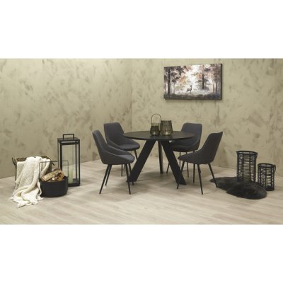 Fiona Matbord Matt svart