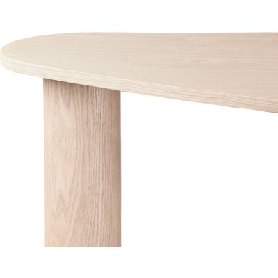Dråpe Soffbord Vitpigmenterad