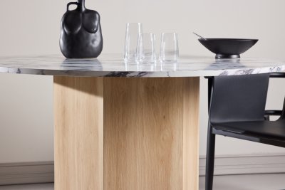 Tekla Runda Matbord ⌀120 Ljusgrå