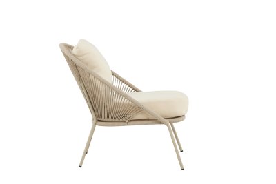 Lindos Loungefåtölj Beige