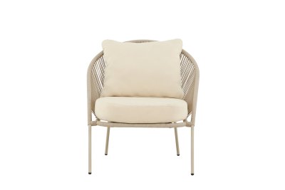 Lindos Loungefåtölj Beige