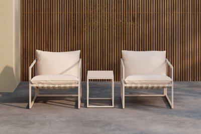 Messina Lounge Set Beige