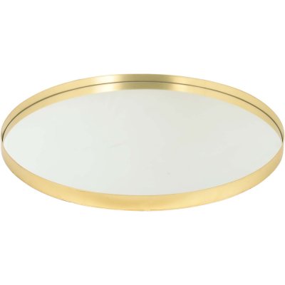  Spegel rund guld