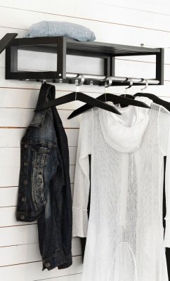 Confetti Hatthylla 80 Svartbetsad Ek