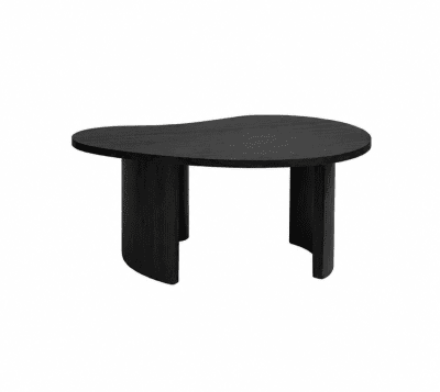 Dråpe soffbord svart