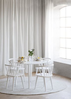 Lotta Matbord Ø106 Vit