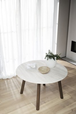 Taransay matbord Ø125