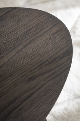 Yumi Soffbord Ovalt 130x65 Brun Ek